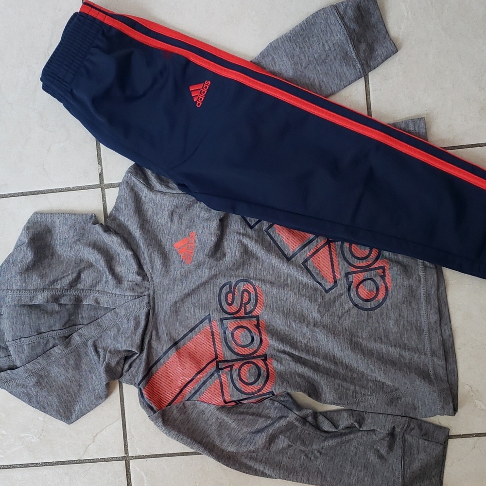 Boys adidas pants outfit 4t